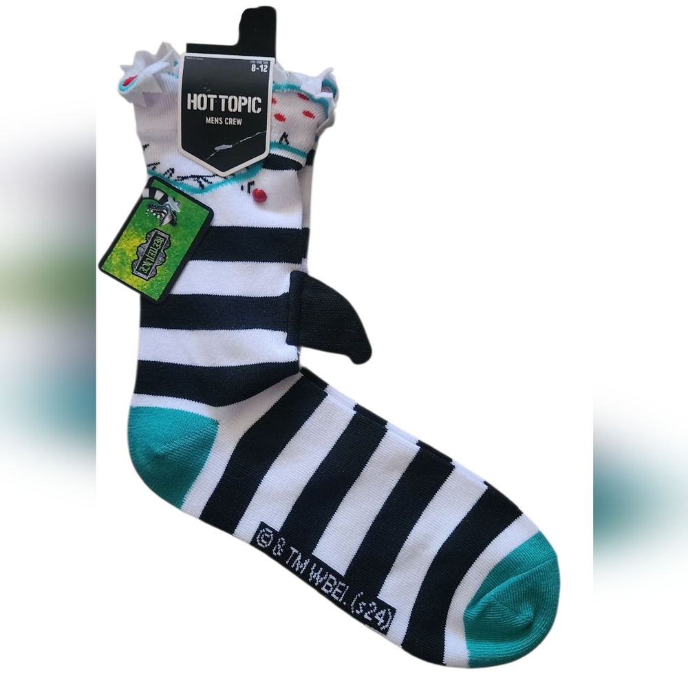 Beetlejuice Mens Socks